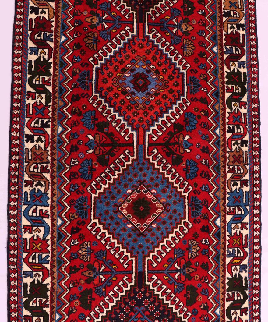2.1x0.8M Persian Yalameh Rug - Image 3