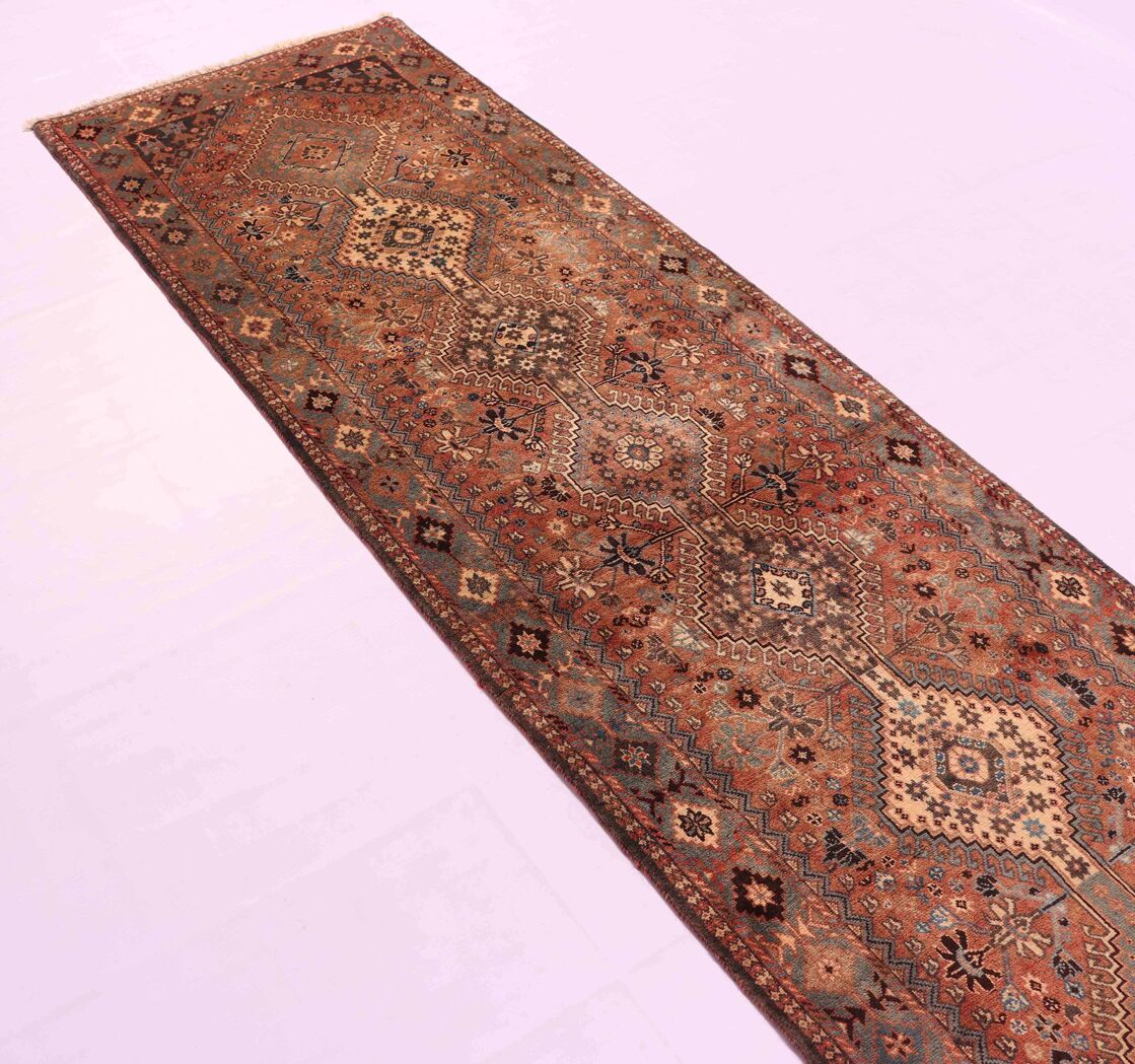 3M Vintage Persian Yalameh Runner - Image 3