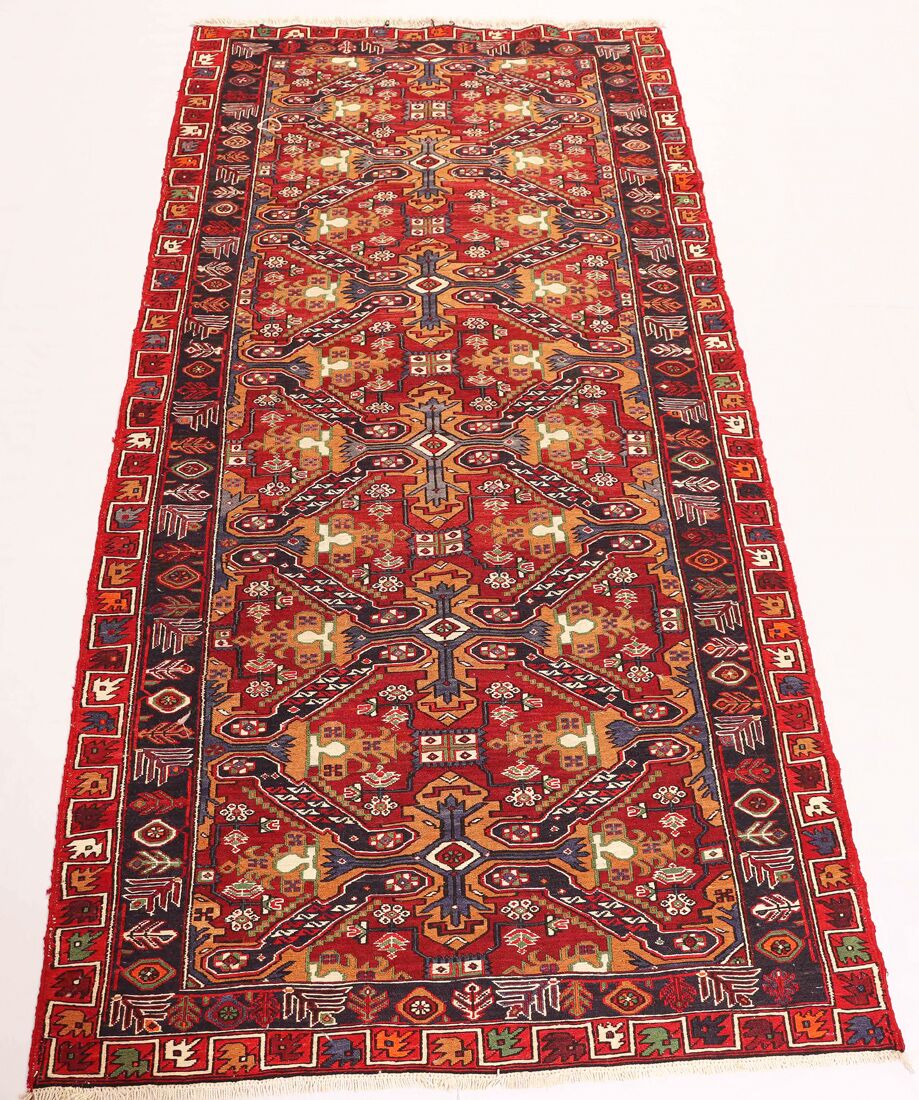 2.5x1.2M Persian Sumak Kilim Runner - Image 2
