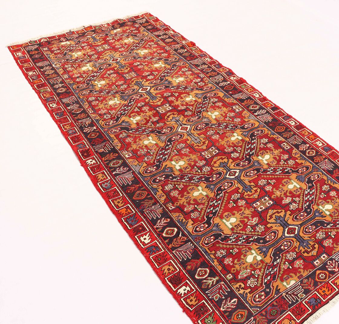 2.5x1.2M Persian Sumak Kilim Runner - Image 4