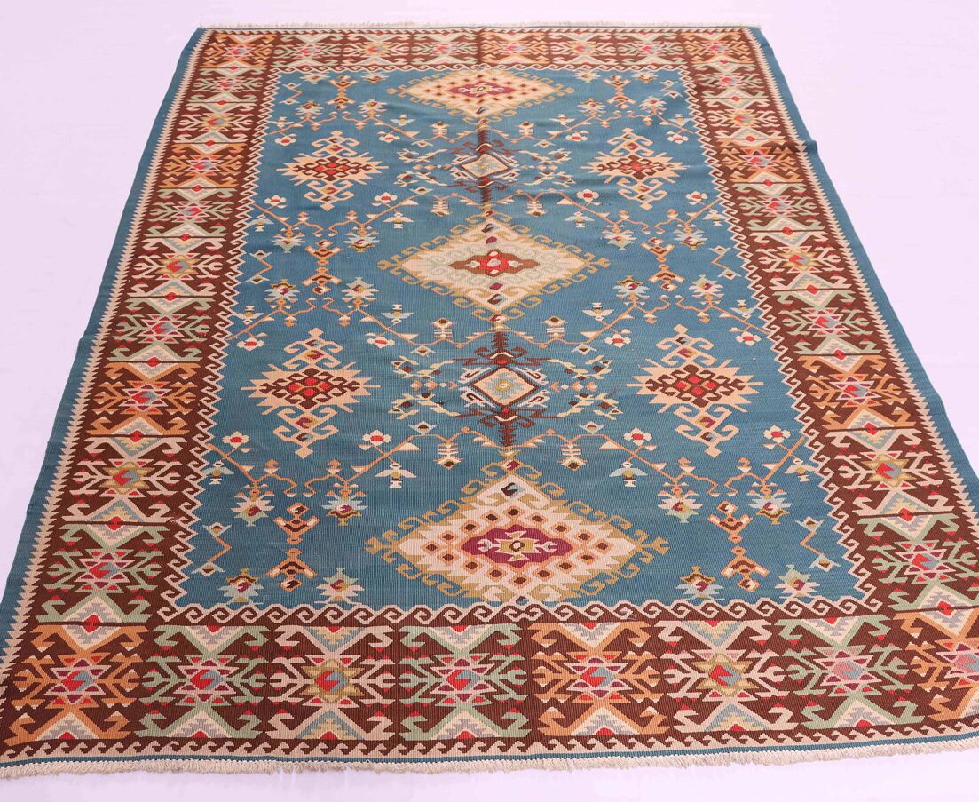 2.3x1.6M Persian Sumak Kilim Rug - Image 2