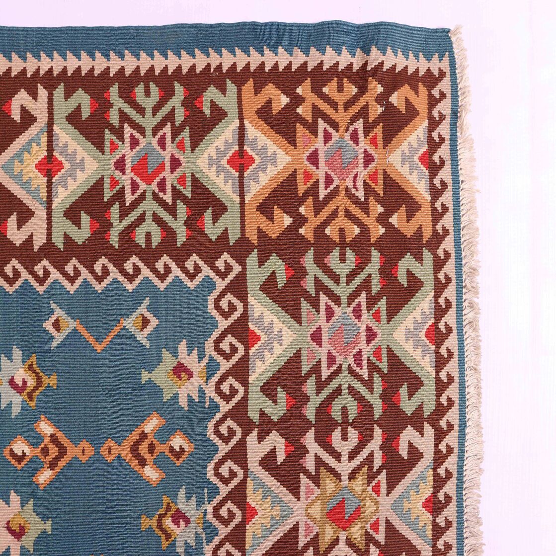 2.3x1.6M Persian Sumak Kilim Rug - Image 4