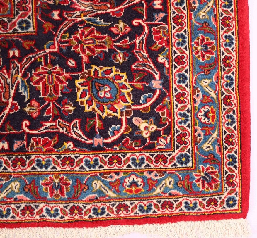 4x3M Signed Royal Traditional Persian Kashan Rug - Image 6