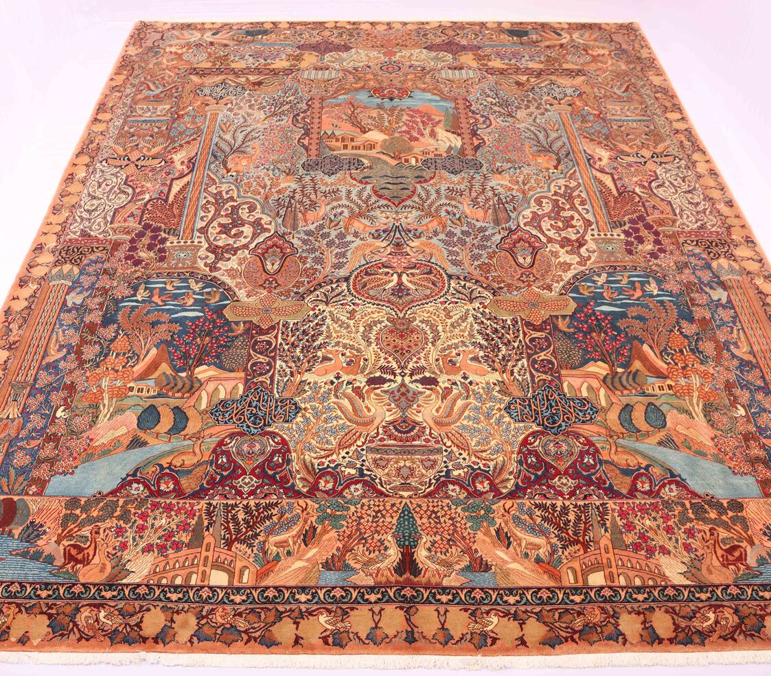 4x3M Collectible Piece Garden Of Eden Kashmar Rug (Perspolis) - Image 5