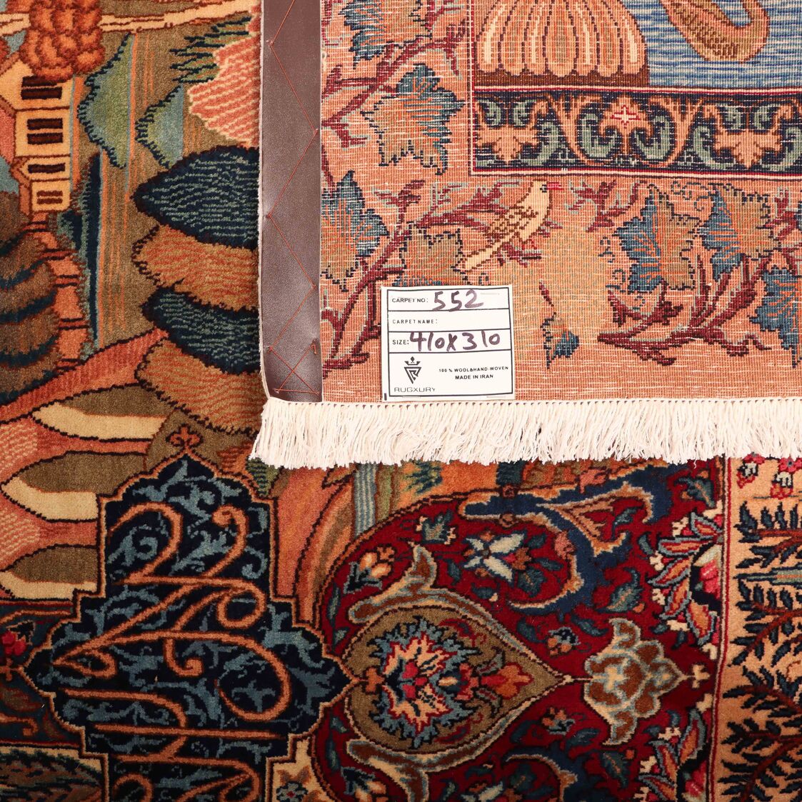 4x3M Collectible Piece Garden Of Eden Kashmar Rug (Perspolis) - Image 12