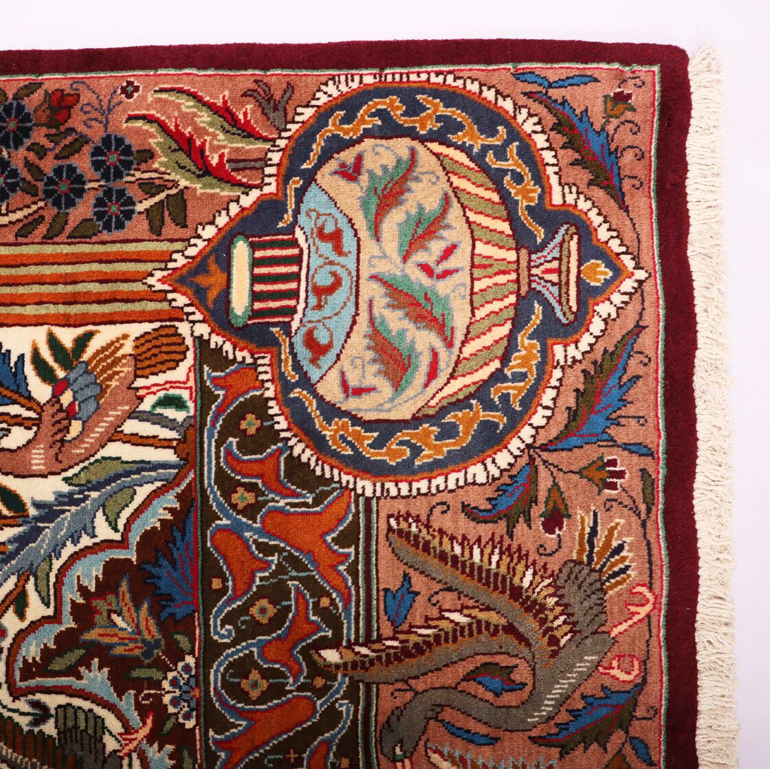 4x3M Pictorial Garden Of Eden Kashmar Rug - Image 9