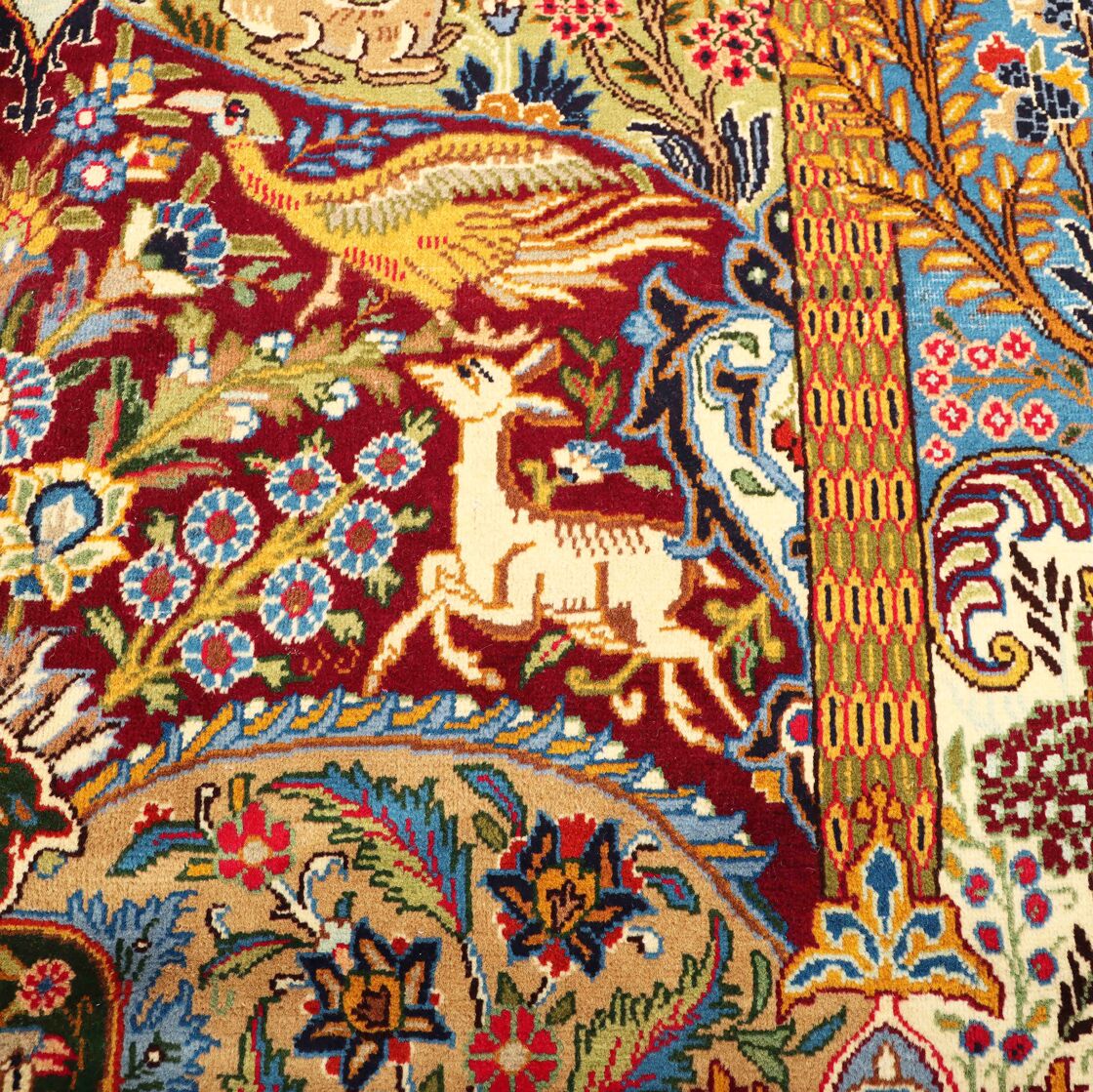 4x3M Pictorial Garden Of Eden Kashmar Rug - Image 3