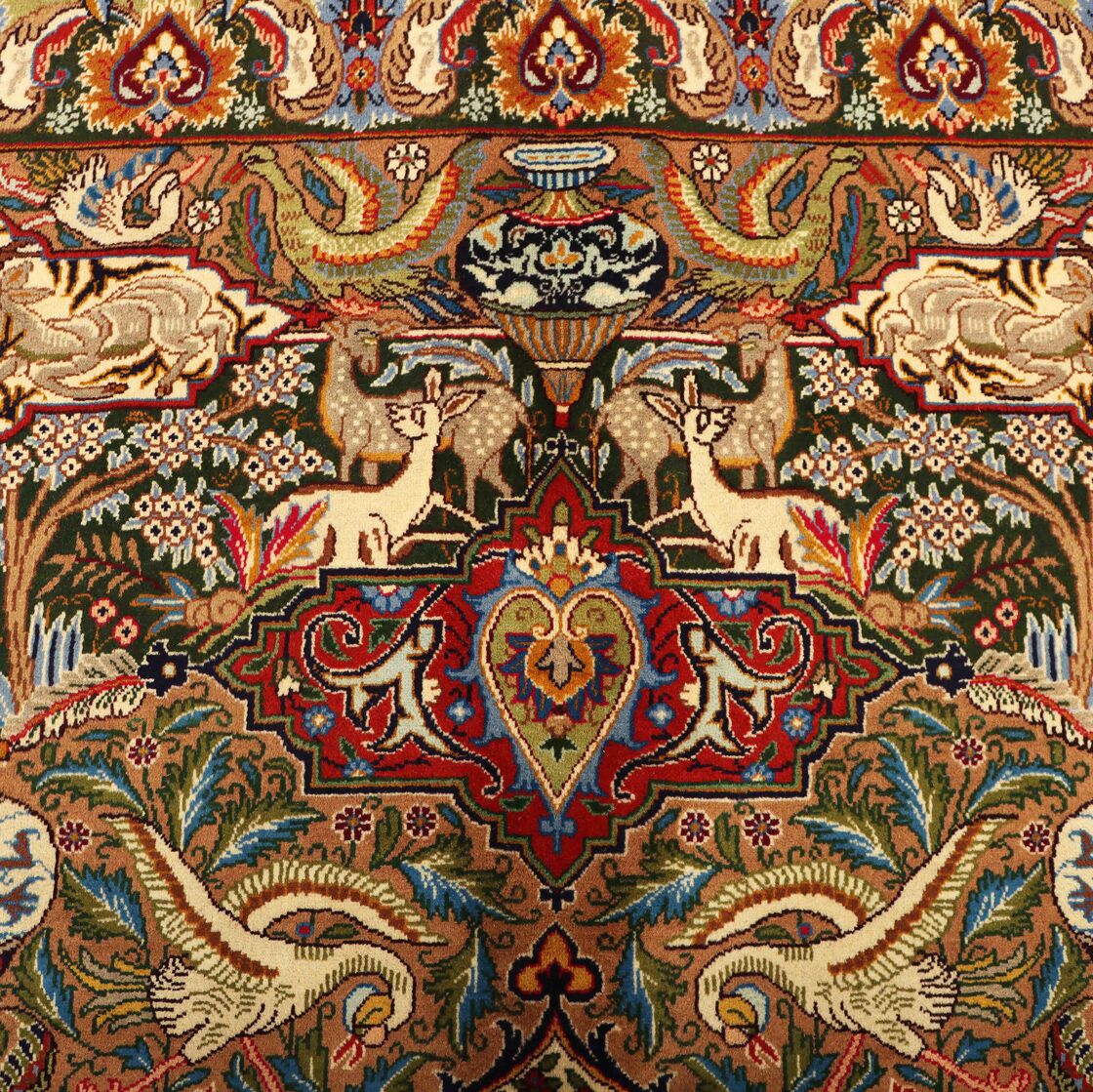 4x3M Pictorial Garden Of Eden Kashmar Rug - Image 10