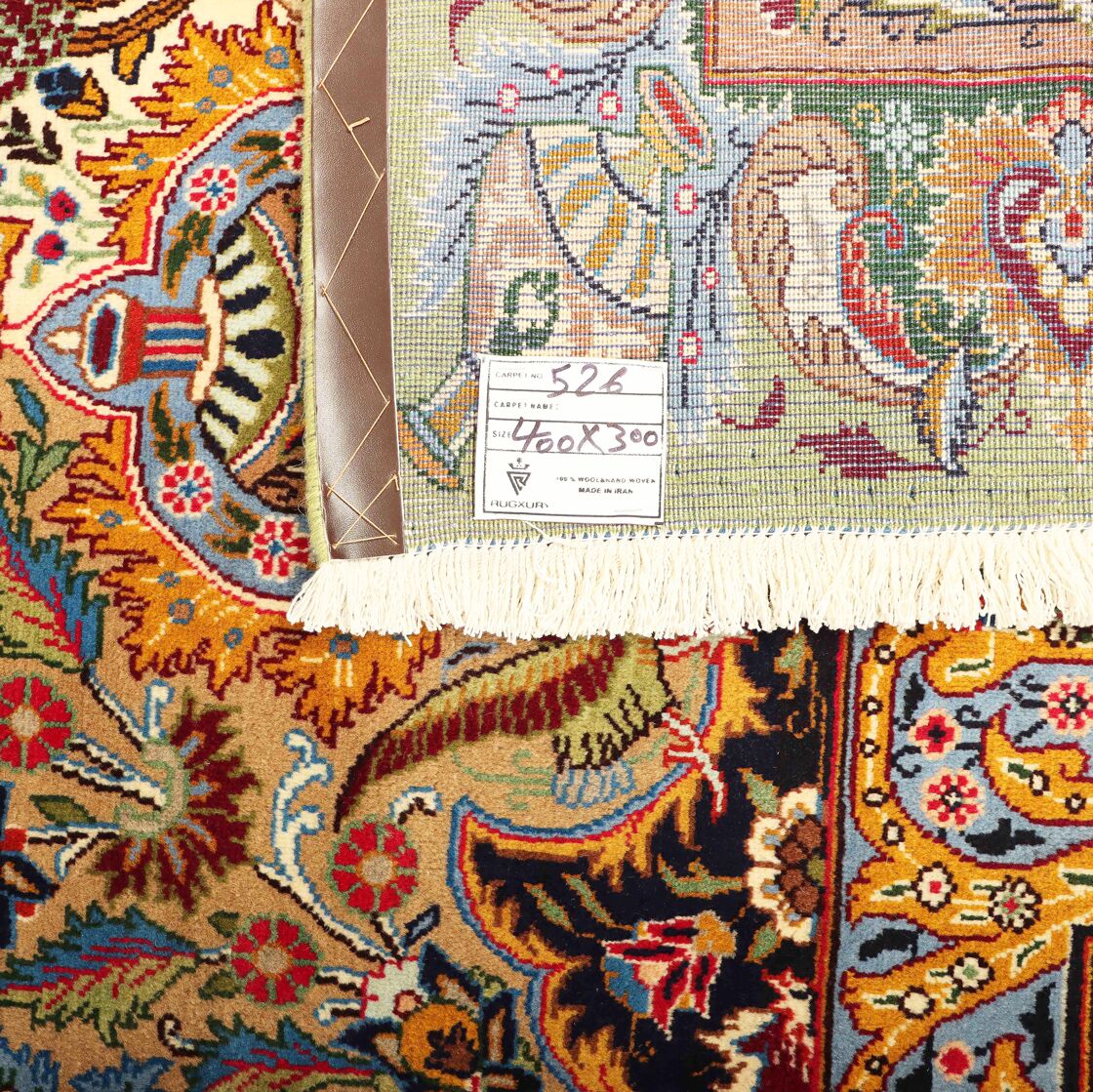 4x3M Pictorial Garden Of Eden Kashmar Rug - Image 8
