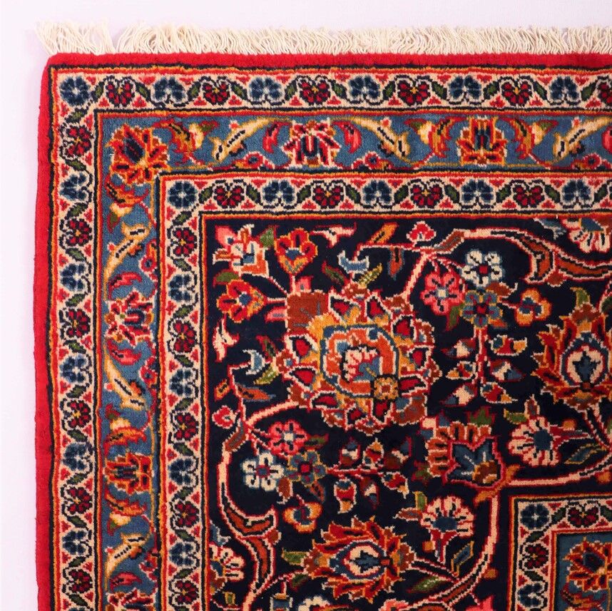 4.2x3.1M Royal Traditional Persian Kashan Rug - Image 6