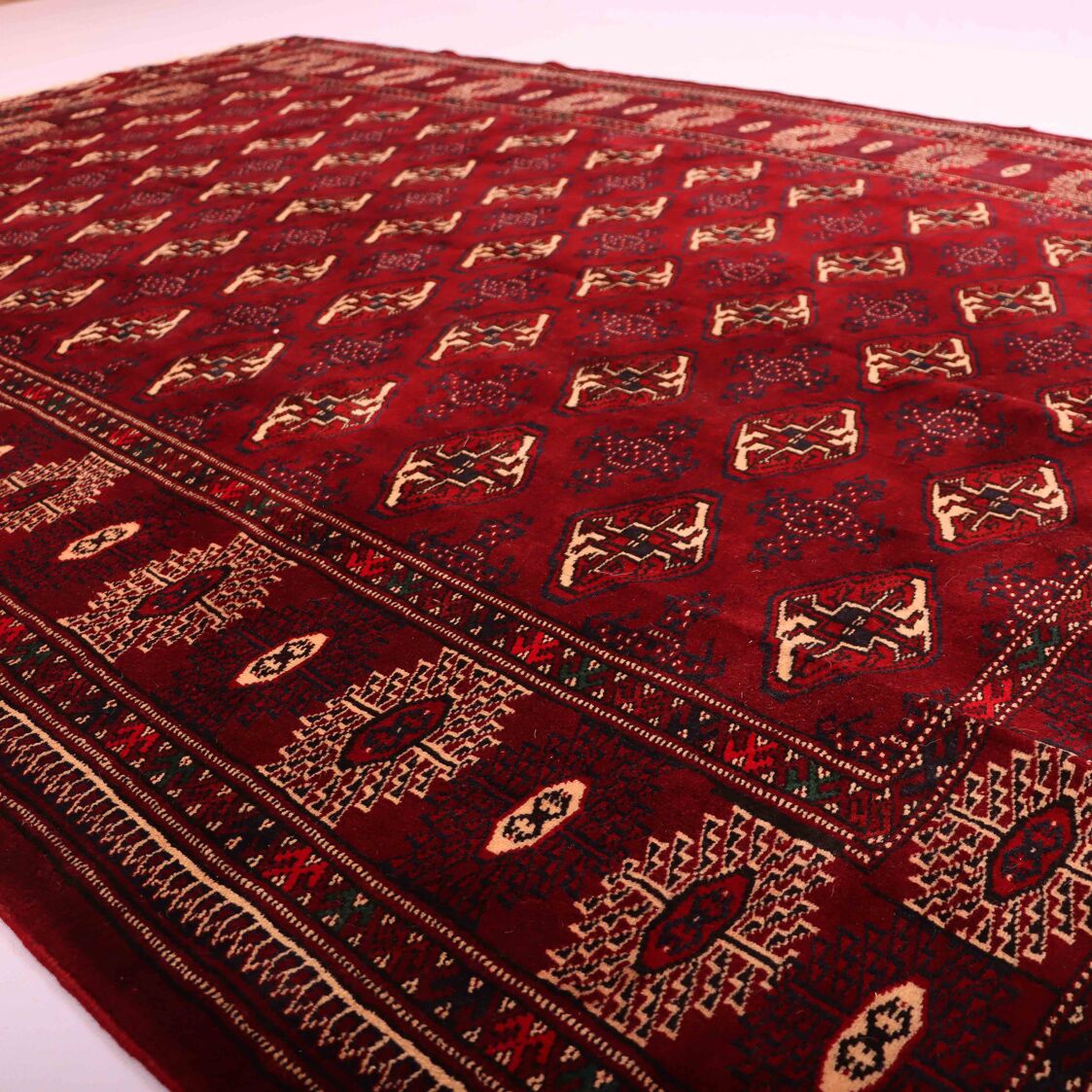 3x2M Fine Turkoman Bokhara Rug - Image 2