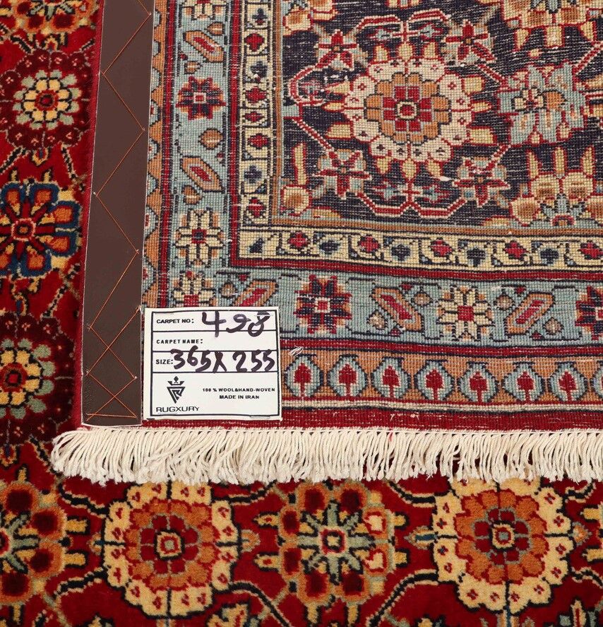 3.6x2.5M Rare Mashad Persian Rug - Image 4