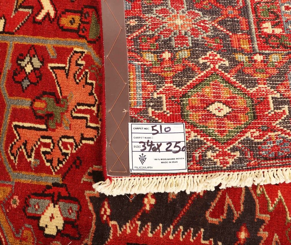 3.4x2.5M Antique&Old Heriz Rug - Image 6