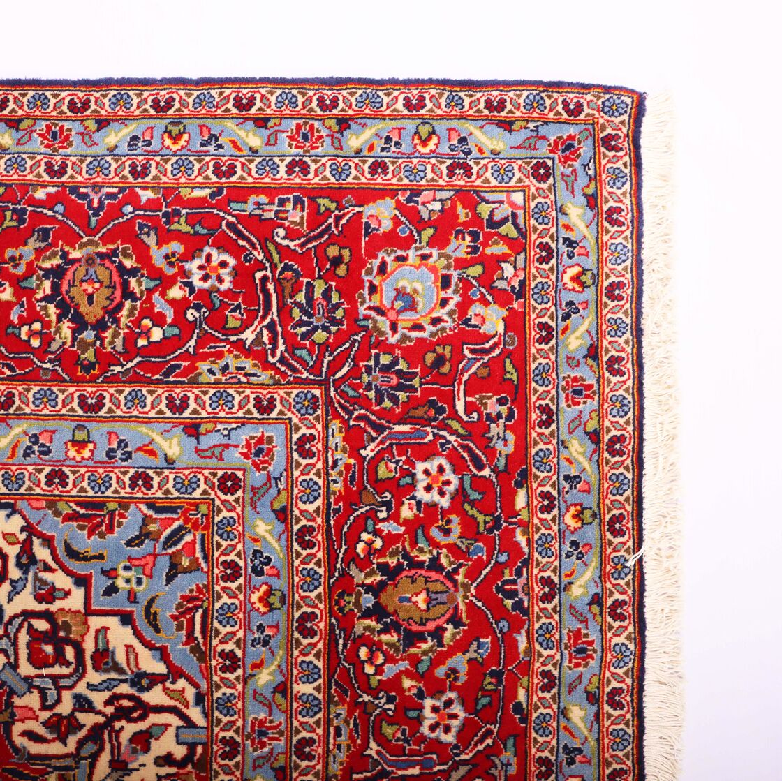 3.7x2.5M Royal Traditional Persian Kashan Rug - Image 5
