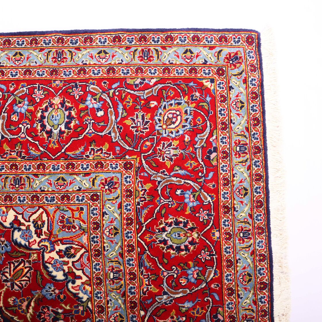3.5x2.4M Royal Traditional Persian Kashan Rug - Image 4