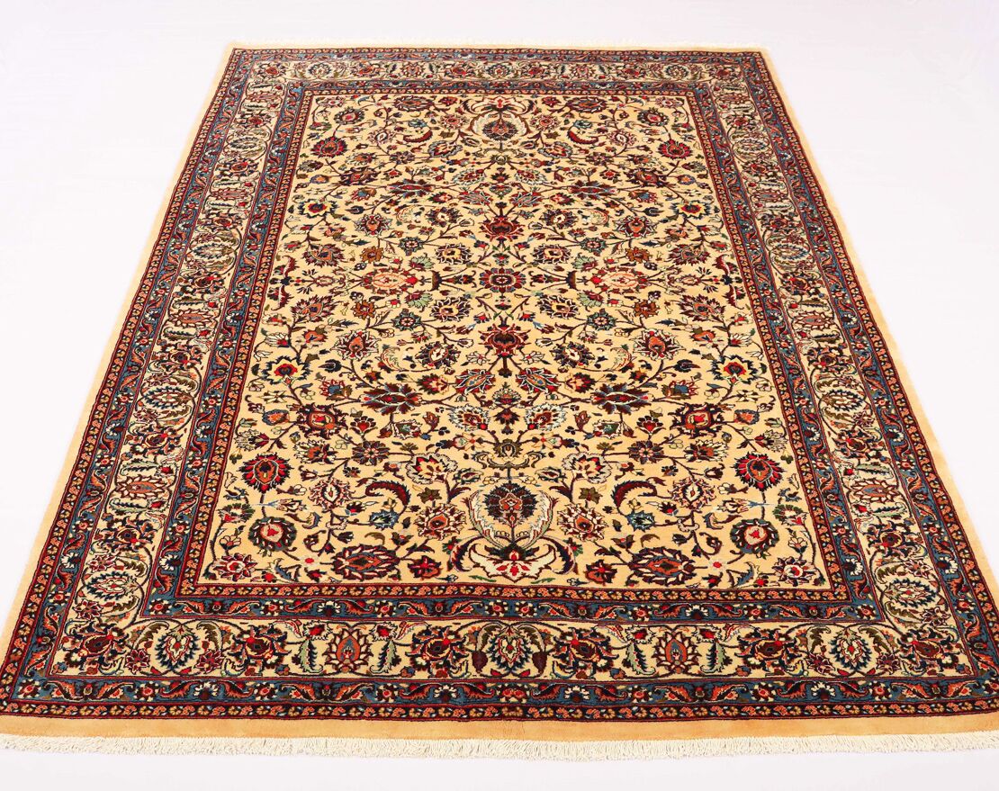 3x2M Beige Persian Kashmar Rug - Image 2