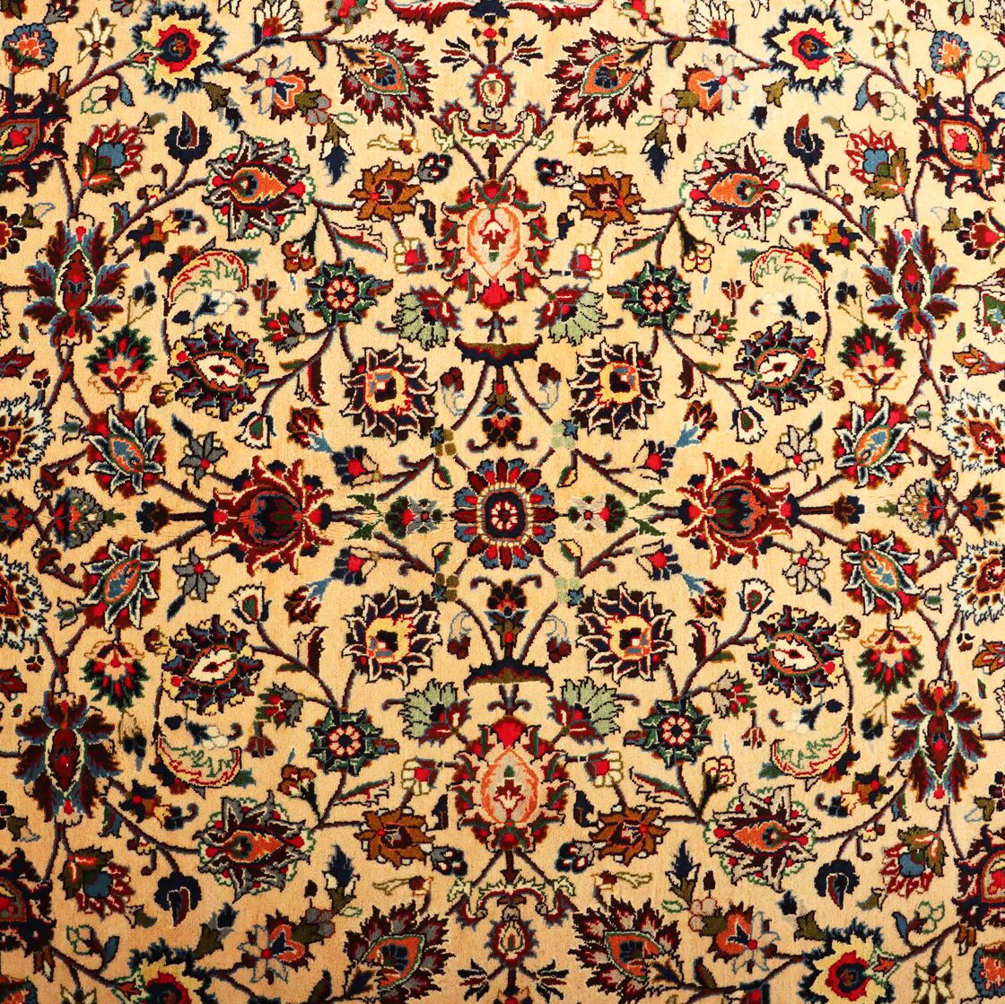 3x2M Beige Persian Kashmar Rug - Image 4
