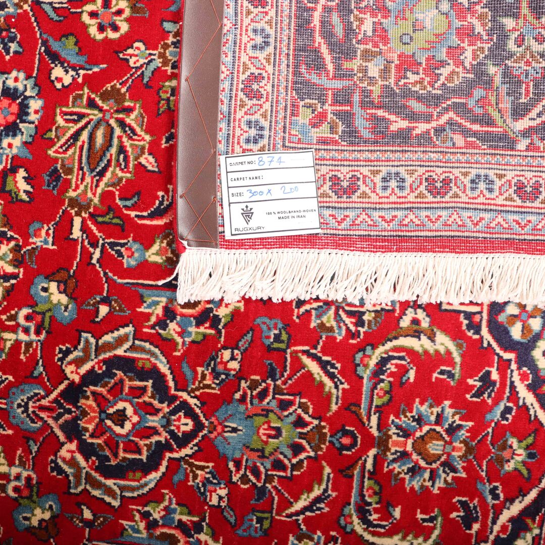 3x2M Royal Traditional Persian Kashan - Image 8