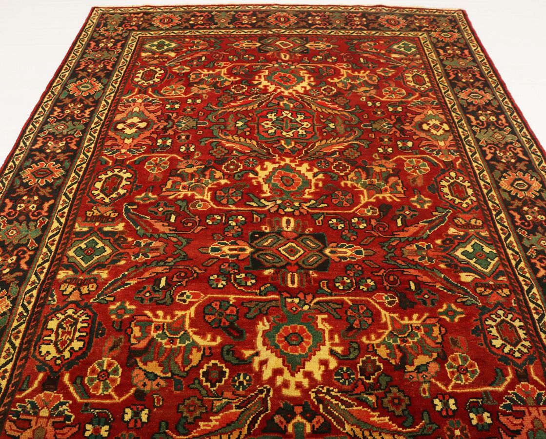 3.3x2.1M Antique Hamedan Rug (Meshkabad)
