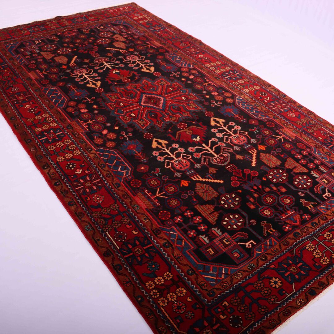 3.1x1.7M Tribal Nahavand Rug - Image 5