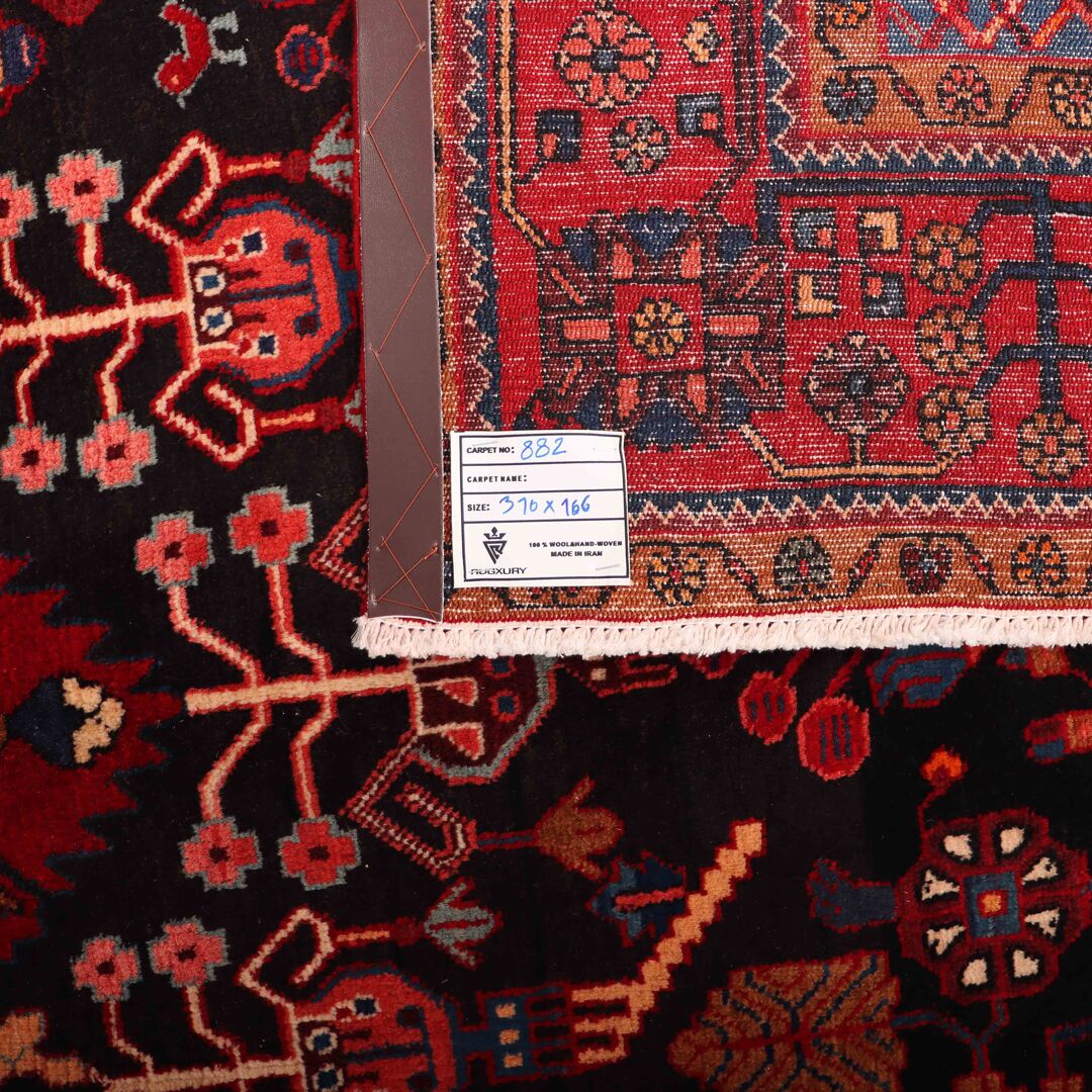 3.1x1.7M Tribal Nahavand Rug - Image 7