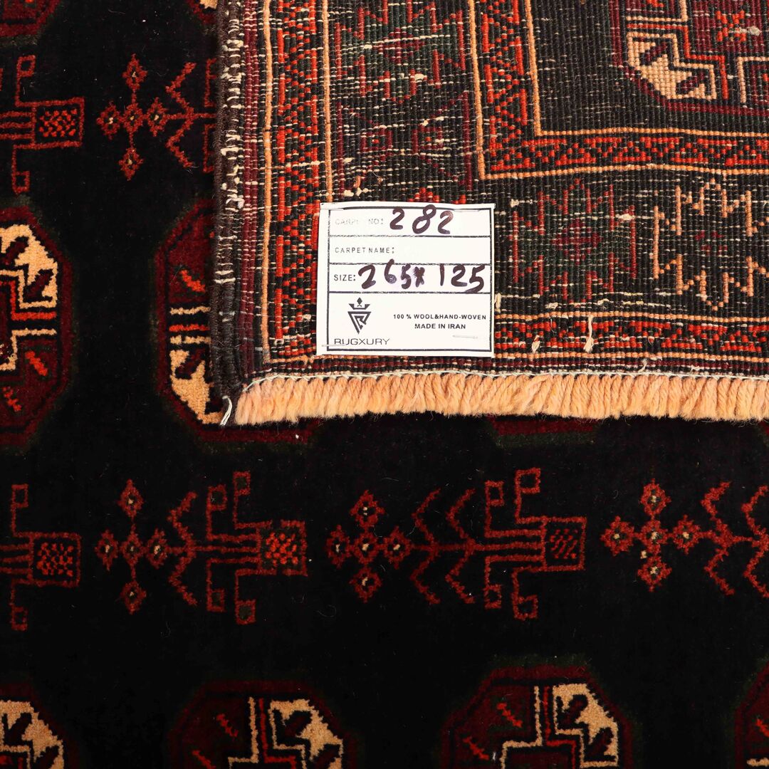 2.3x1.2M Balouchi Nomadic Rug - Image 8