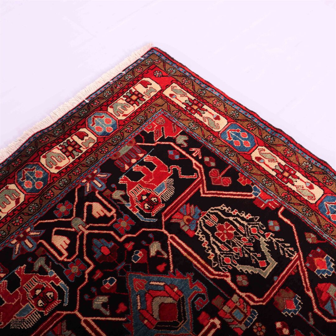 2.7x1.5M Tribal Nahavand Rug - Image 6