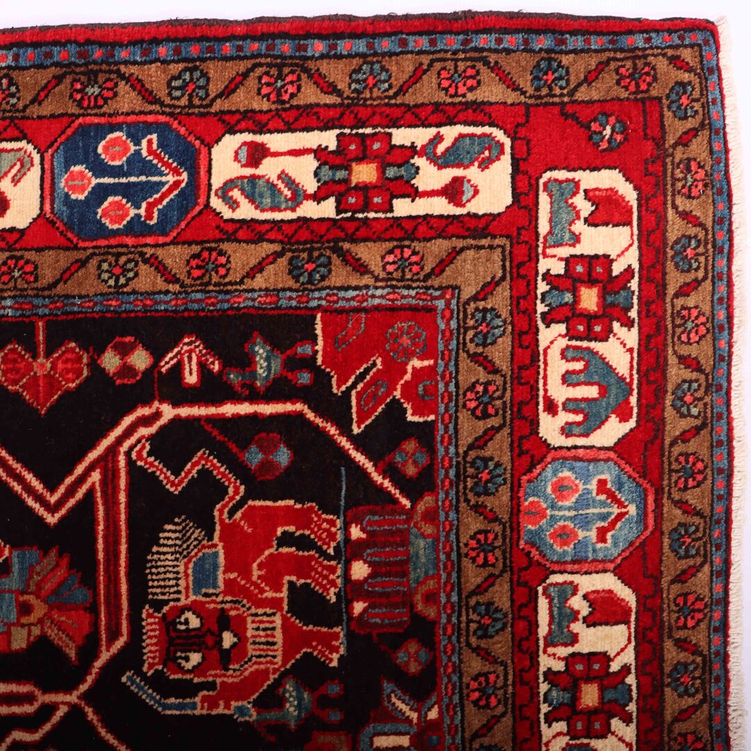 2.7x1.5M Tribal Nahavand Rug - Image 7