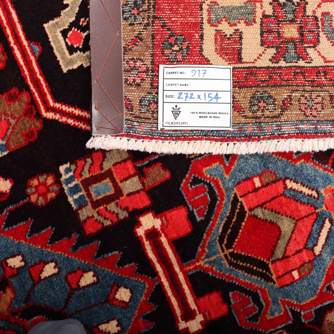2.7x1.5M Tribal Nahavand Rug - Image 8