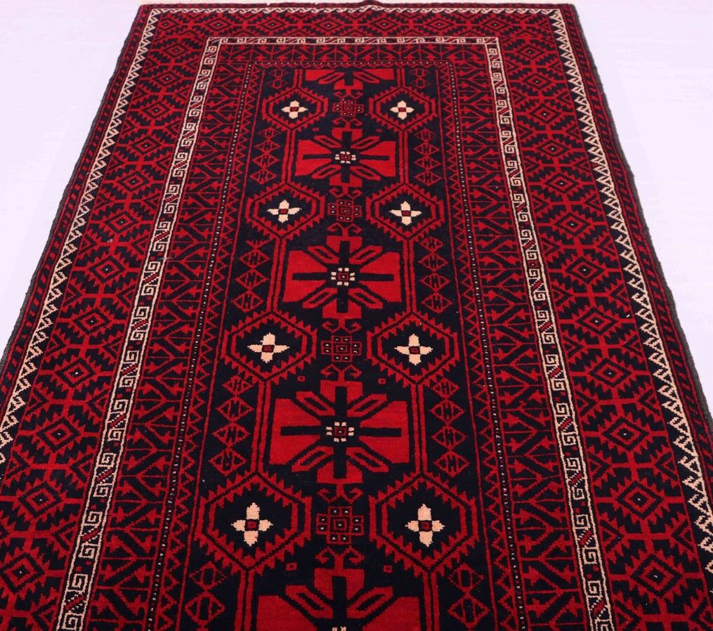 3x1.5M Balouchi Nomadic Rug