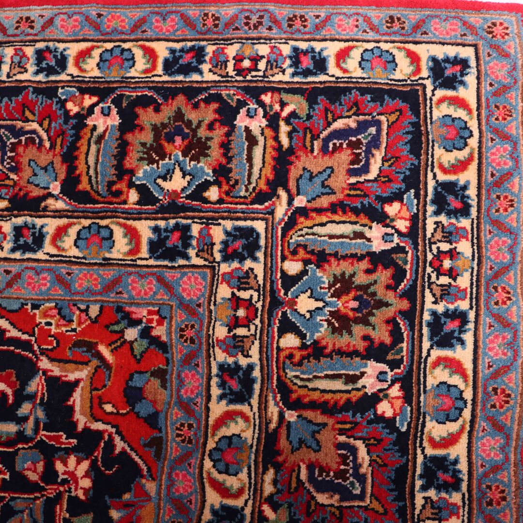 3x2M Persian Mashad Rug - Image 6