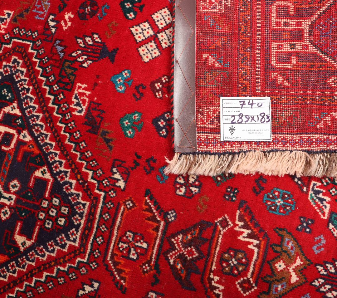 2.8x1.8M Qashghai Shiraz Rug - Image 7