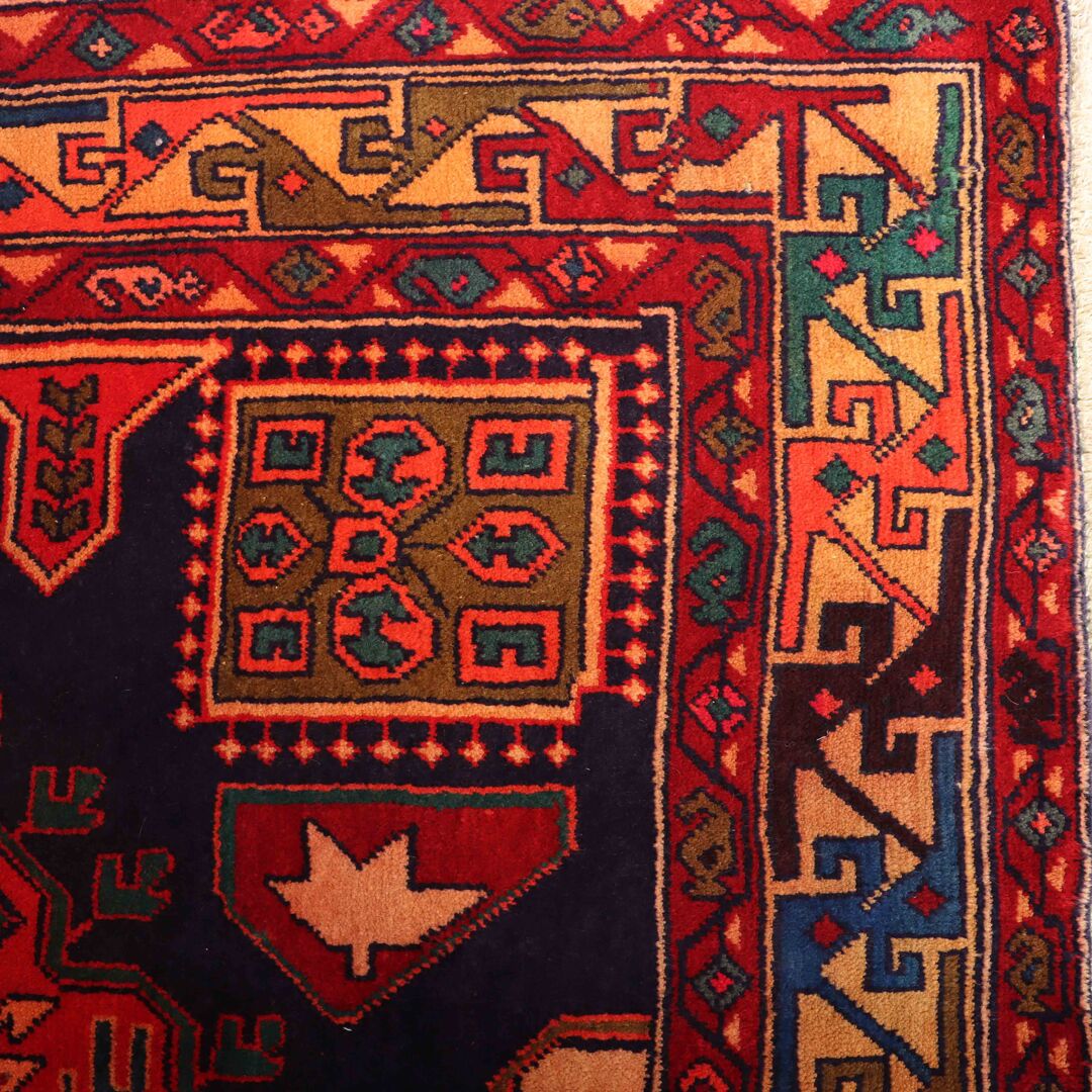 3 M Ardebil Persian Runner Rug - Image 2
