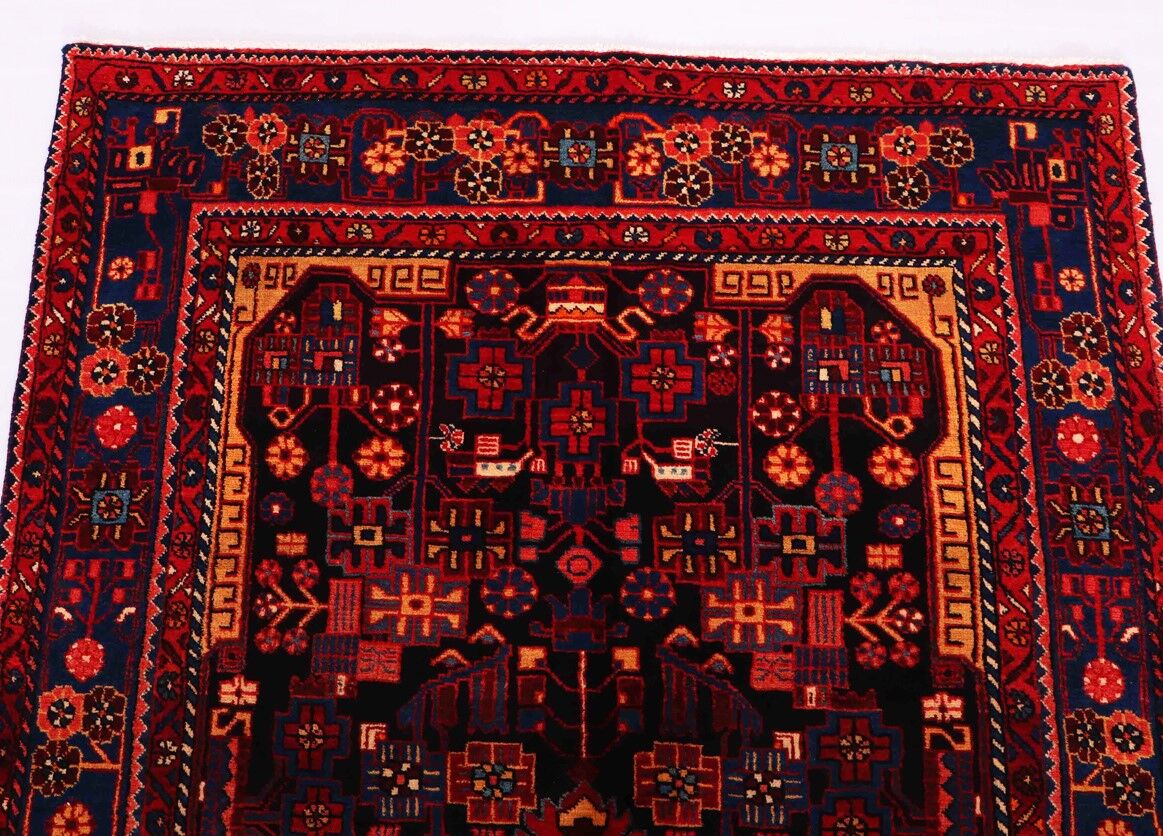 3x1.6M Tribal Nahavand Rug - Image 5