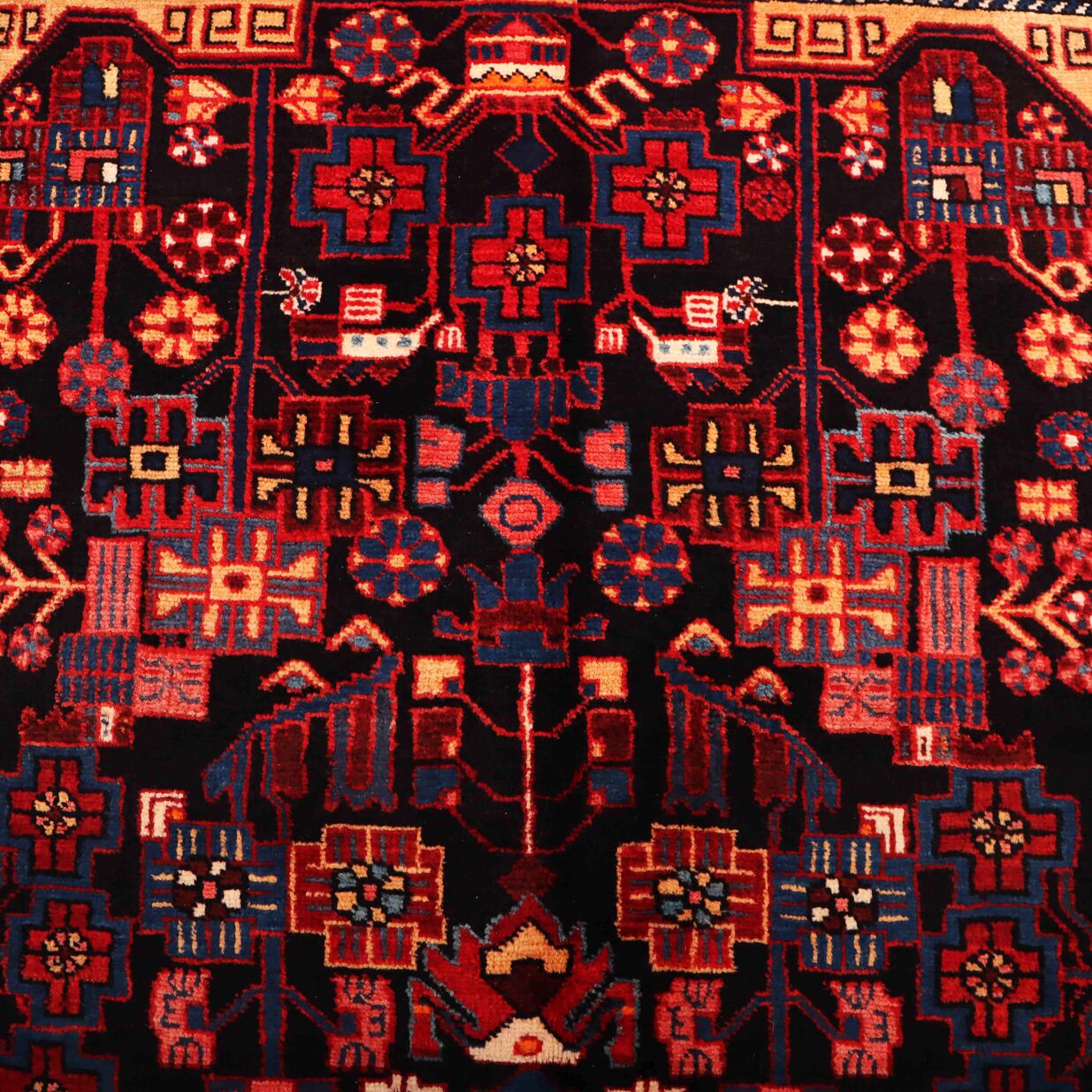 3x1.6M Tribal Nahavand Rug - Image 6