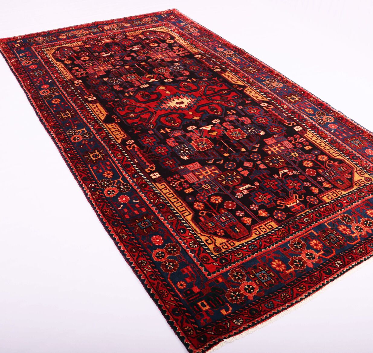 3x1.6M Tribal Nahavand Rug - Image 7