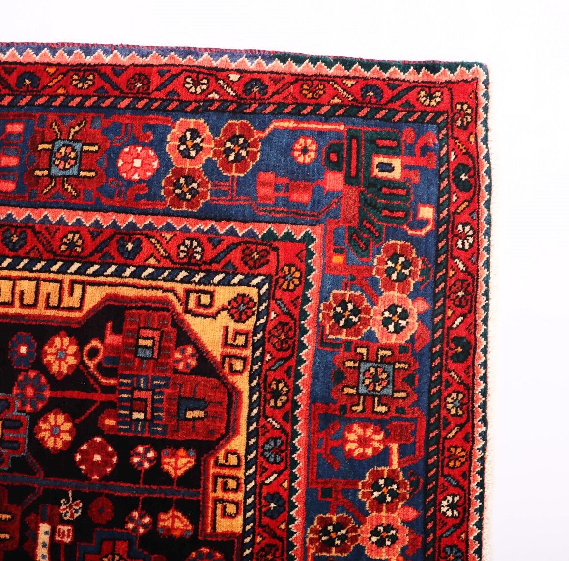 3x1.6M Tribal Nahavand Rug - Image 8