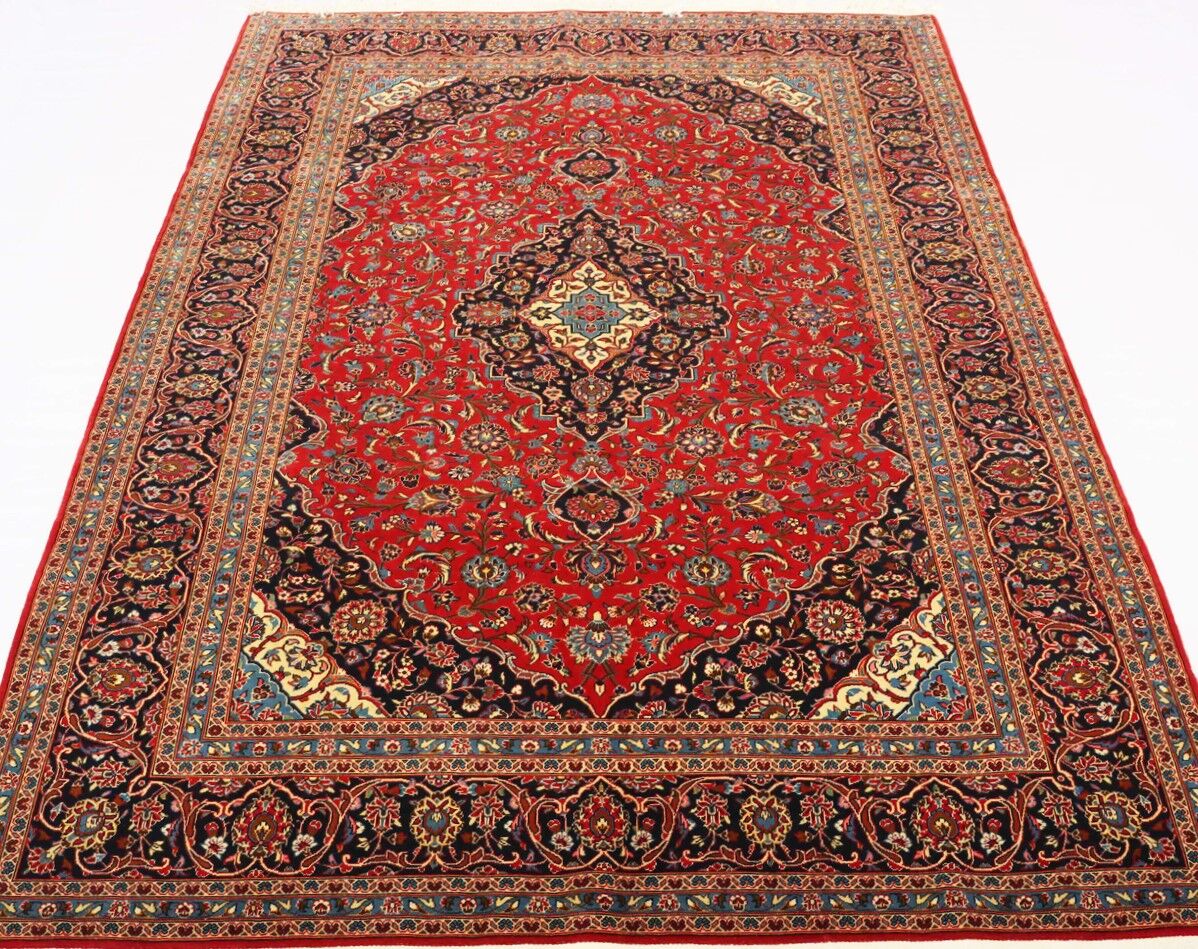 3x2M (Kolk) Royal Traditional Persian Kashan Rug - Image 3