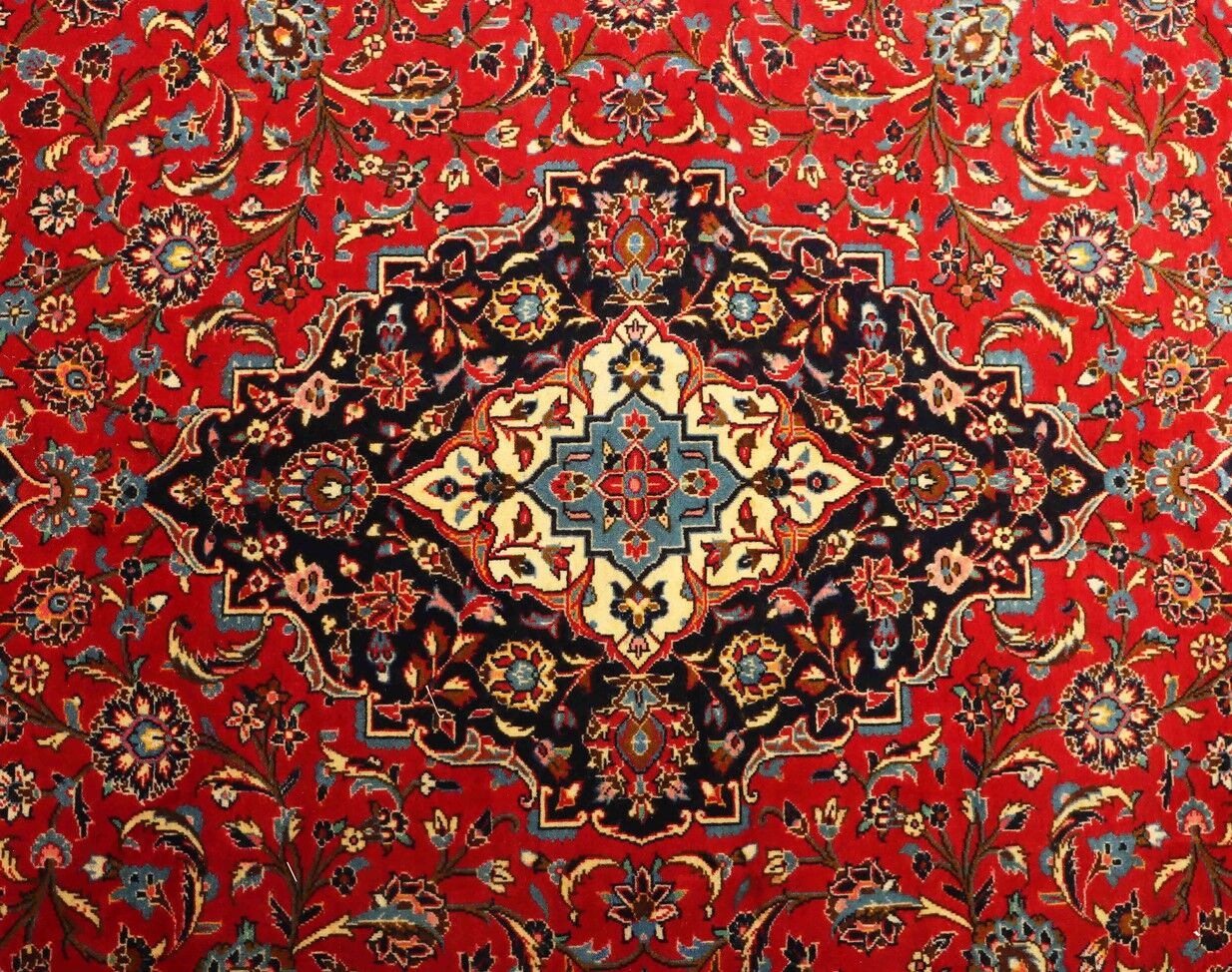 3x2M (Kolk) Royal Traditional Persian Kashan Rug - Image 2