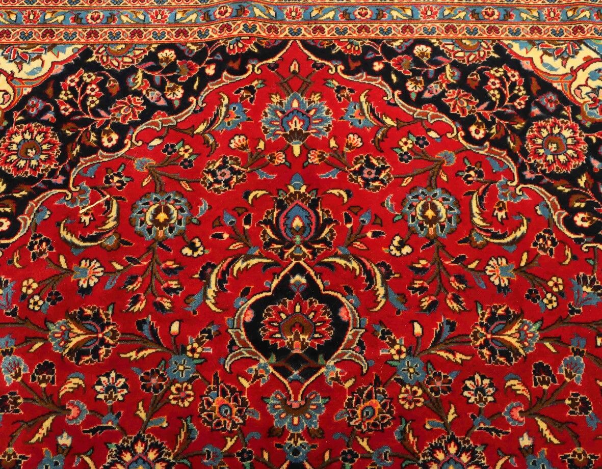 3x2M (Kolk) Royal Traditional Persian Kashan Rug - Image 4
