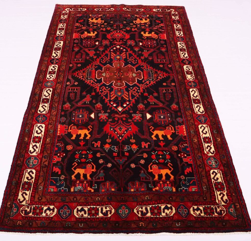 3.3x1.6M Tribal Nahavand Rug - Image 2