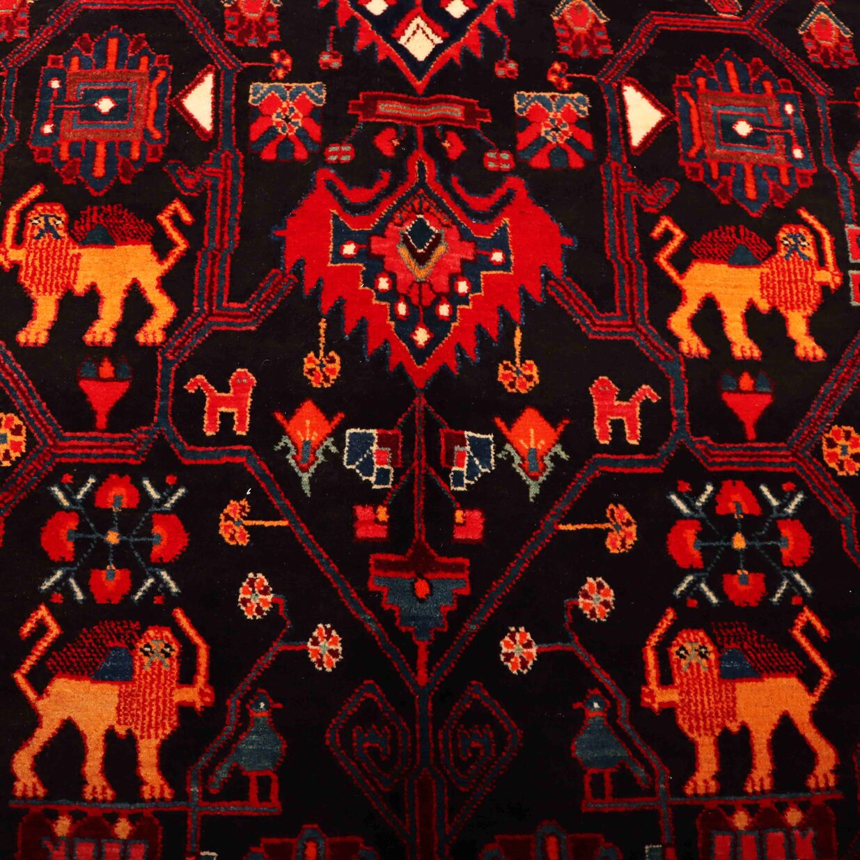 3.3x1.6M Tribal Nahavand Rug - Image 5