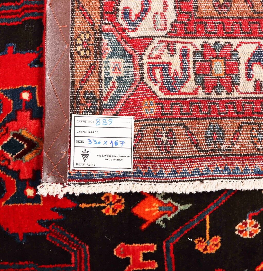 3.3x1.6M Tribal Nahavand Rug - Image 9