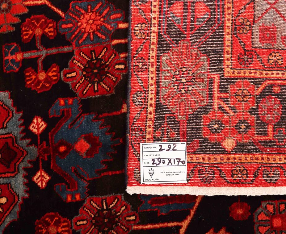 2.9x1.7M Vintage Tribal Nahavand Rug (Old Rug) - Image 6
