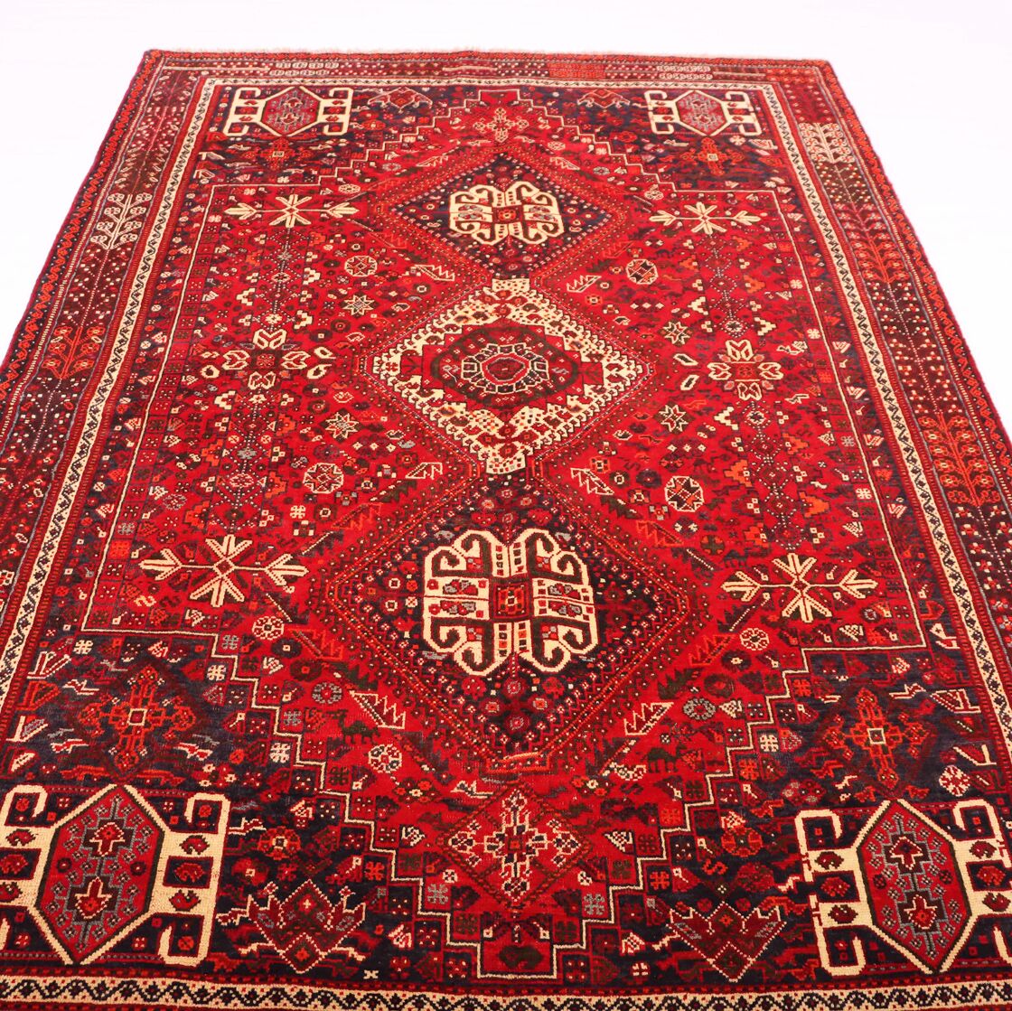 2.6x1.7M Qashghai Shiraz Rug - Image 2