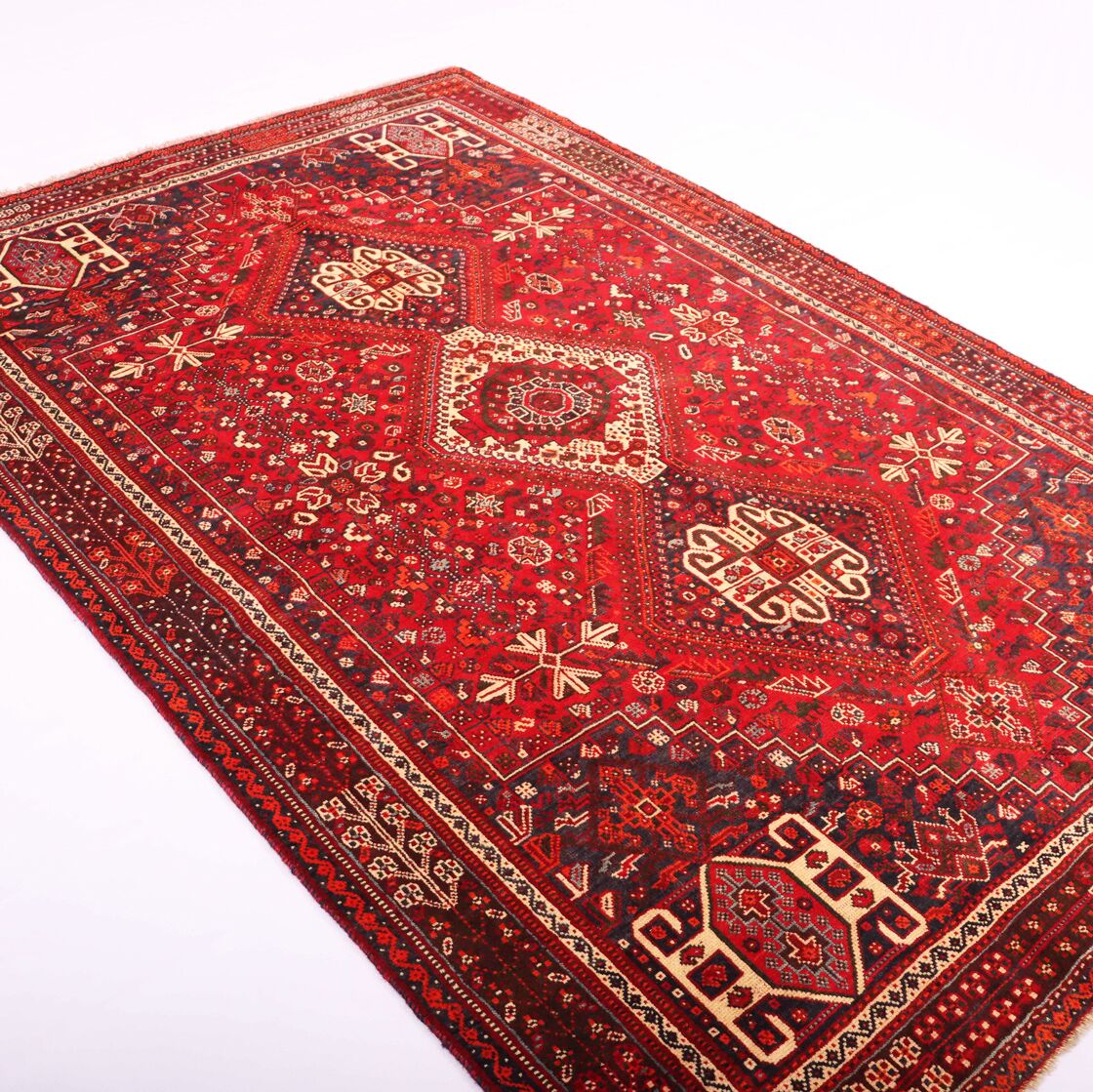 2.6x1.7M Qashghai Shiraz Rug - Image 6