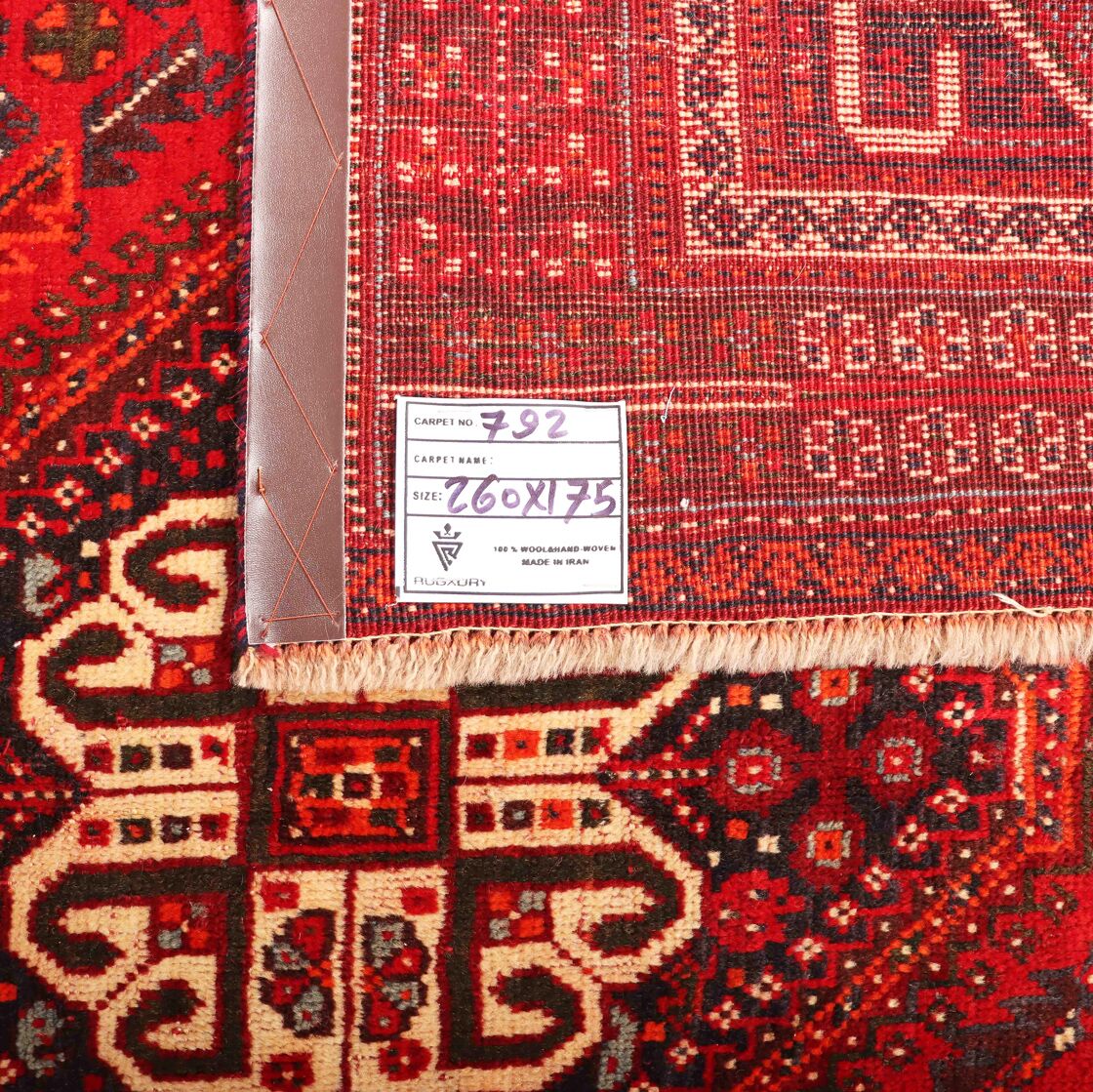 2.6x1.7M Qashghai Shiraz Rug - Image 8