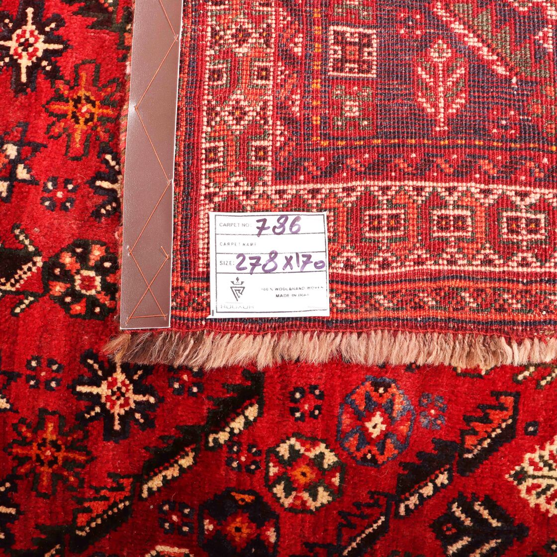 2.8x1.7M Qashghai Shiraz Rug - Image 6