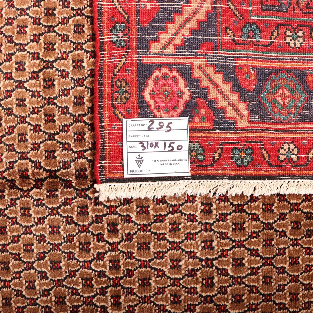 3.1x1.5m Persian Koliai Kurdish Runner Rug - Image 6