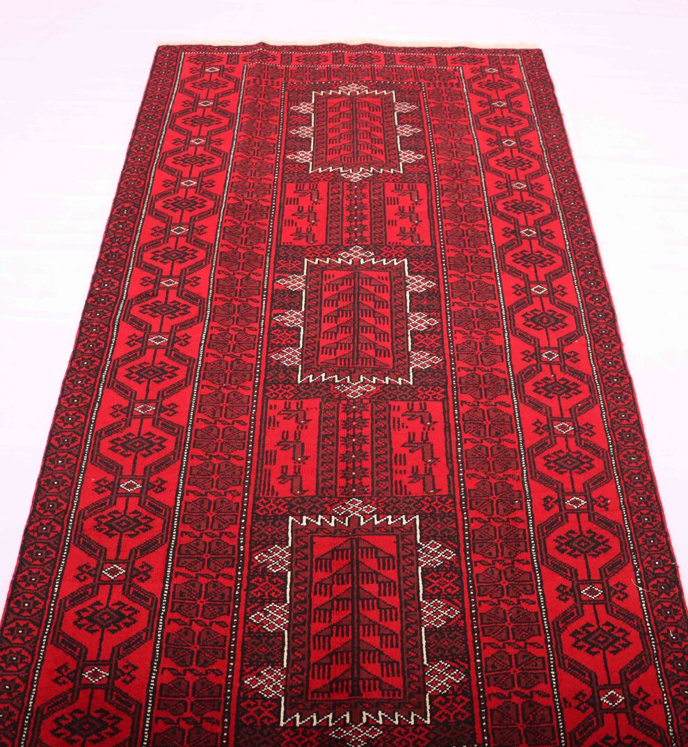 2.2x1.1M Balouchi Tribal Rug - Image 2